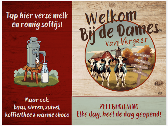 Bij de Dames van Vergeer.12