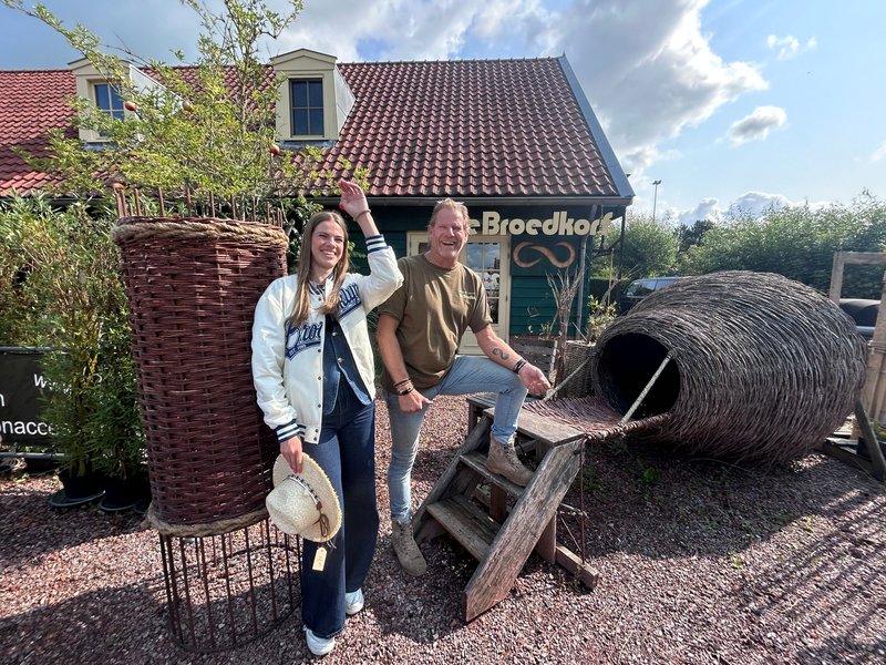 Broedkorf met Fleur