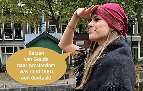 Flyer voorkant Trekvaart Expeditie uitgeknipt